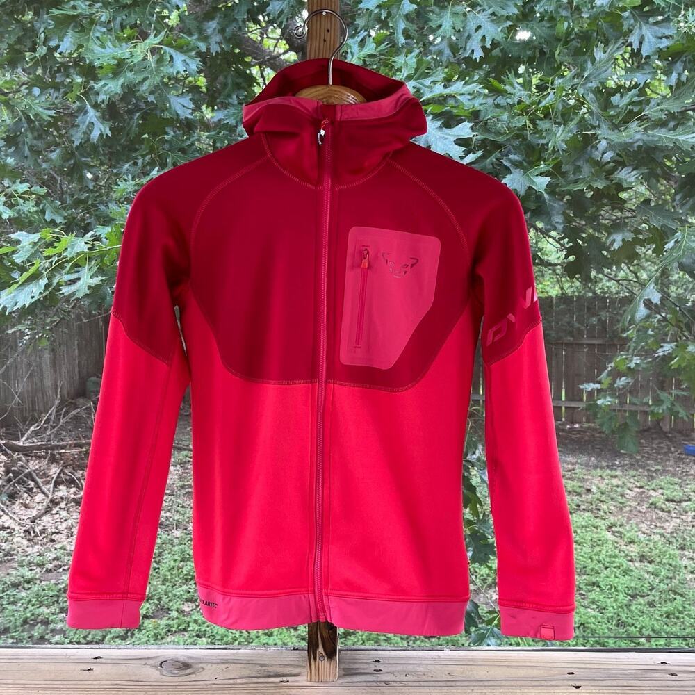 Polartec Women's Dynafit Fleece Top Thermal Layer Red Size XS